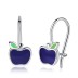 Kids Silver Apple Stud Earrings 30300002