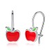 Kids Silver Apple Stud Earrings 30300002