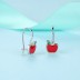 Kids Silver Apple Stud Earrings 30300002