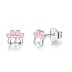 Kids Silver Paws Stud Earrings 30700002