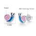 Kids Silver Snails Stud Earrings 30700003