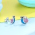 Kids Silver Snails Stud Earrings 30700003