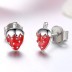 Kids Silver Strawberry Stud Earrings 30700008