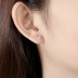 Kids Silver Zirconia Fish Stud Earrings 30700010
