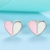 Kids Silver Hearts Stud Earrings 30700015