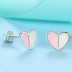 Kids Silver Hearts Stud Earrings 30700015