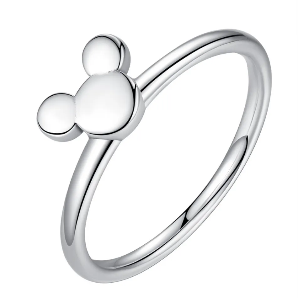 925 Sterling Silver Kids Mice Rings 31000001