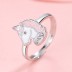 925 Sterling Silver Kids Unicorn Rings 31000002