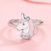 925 Sterling Silver Kids Unicorn Rings 31000002