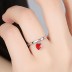 925 Sterling Silver Kids Heart Rings 31000004