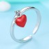 925 Sterling Silver Kids Heart Rings 31000004