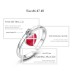 925 Sterling Silver Kids Heart Rings 31000004