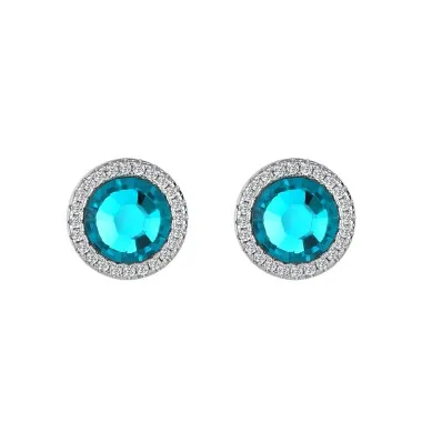 Austrian Crystals Cubic Zirconia Stud Earring 40200001