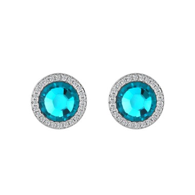 Austrian Crystals Cubic Zirconia Stud Earring 40200001