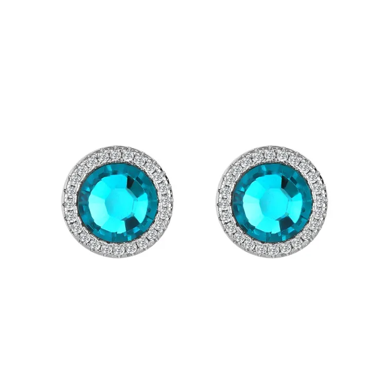 Austrian Crystals Cubic Zirconia Stud Earring 40200001