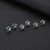 Austrian Crystals Star Stud Earring 40200007