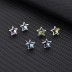 Austrian Crystals Star Stud Earring 40200007
