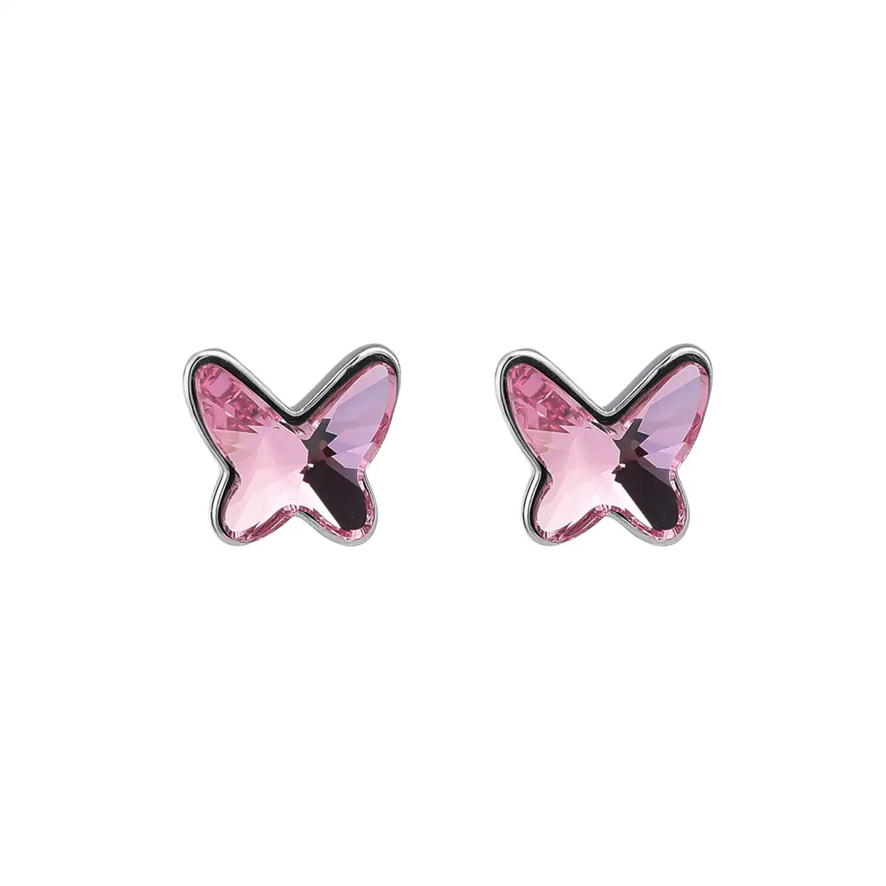 Crystals from Swarovski Butterfly Stud Earring 40200013