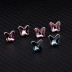 Austrian Crystals Butterfly Stud Earring 40200013