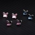 Austrian Crystals Butterfly Stud Earring 40200013