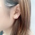 Cubic Zirconia Puppy Stud Earring 40200026