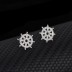 Cubic Zirconia Anchor Stud Earring 40200029