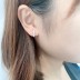 Cubic Zirconia Cross Stud Earring 40200032