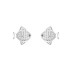 Cubic Zirconia Fish Stud Earring 40200035