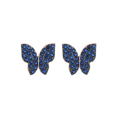 Cubic Zirconia Butterfly Stud Earring 40200042