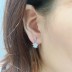 Cubic Zirconia Flower Stud Earring 40200044