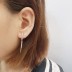 Cubic Zirconia Line Stud Earring 40200048