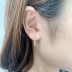 Cubic Zirconia Geometric Stud Earring 40200050