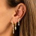 Silver Cubic Zirconia Tassel Earring 40200072
