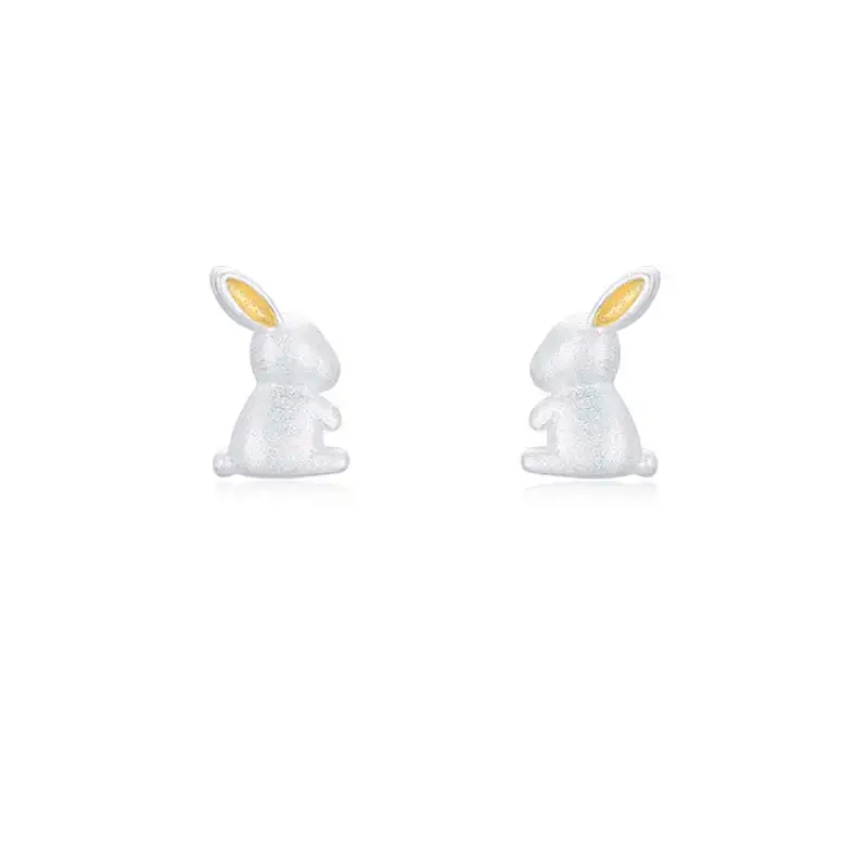 Kids 925 Silver Rabbit Stud Earring 40200099