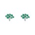 Kids 925 Silver Zirconia Trees Stud Earring 40200106