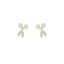 Kids 925 Silver Zirconia Scissor Stud Earring 40200112