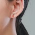 Kids 925 Silver Zirconia Carrot Stud Earring 40200113