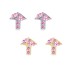 Kids 925 Silver Zirconia Vegetable Stud Earring 40200116