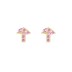 Kids 925 Silver Zirconia Vegetable Stud Earring 40200116