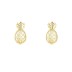Kids 925 Silver Zirconia Pineapple Stud Earring 40200117