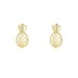 Kids 925 Silver Zirconia Pineapple Stud Earring 40200117