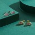 Kids 925 Silver Zirconia Watermelon Stud Earring 40200119