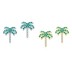 Kids 925 Silver Zirconia Coconut Tree Stud Earring 40200120