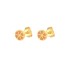 Kids 925 Silver Orange Fruit Stud Earrings 40200136