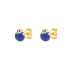 Kids 925 Silver Mangosteen Fruit Stud Earrings 40200140