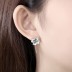 925 Sterling Silver Vintage Flowers Stud Earrings 40200155