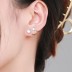 4/5/6mm Sterling Silver Moonstone Stud Earrings 40200185