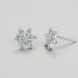 Sterling Silver Zirconia Star Stud Earrings 40200197