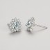 Sterling Silver Sparkle Zirconia Heart Stud Earrings 40200199