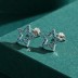 Sterling Silver Turquoise Star Stud Earrings 40200214